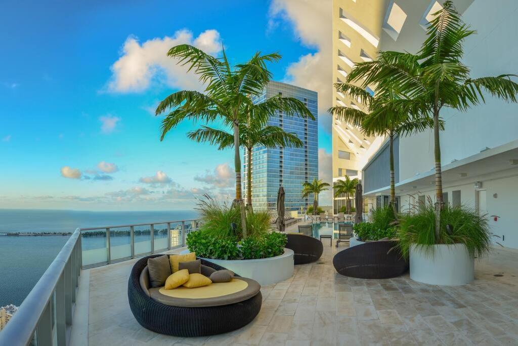 Lovely Upscale Condo Gorgeous View 2Bd 2Bath In Brickell Маямі Екстер'єр фото