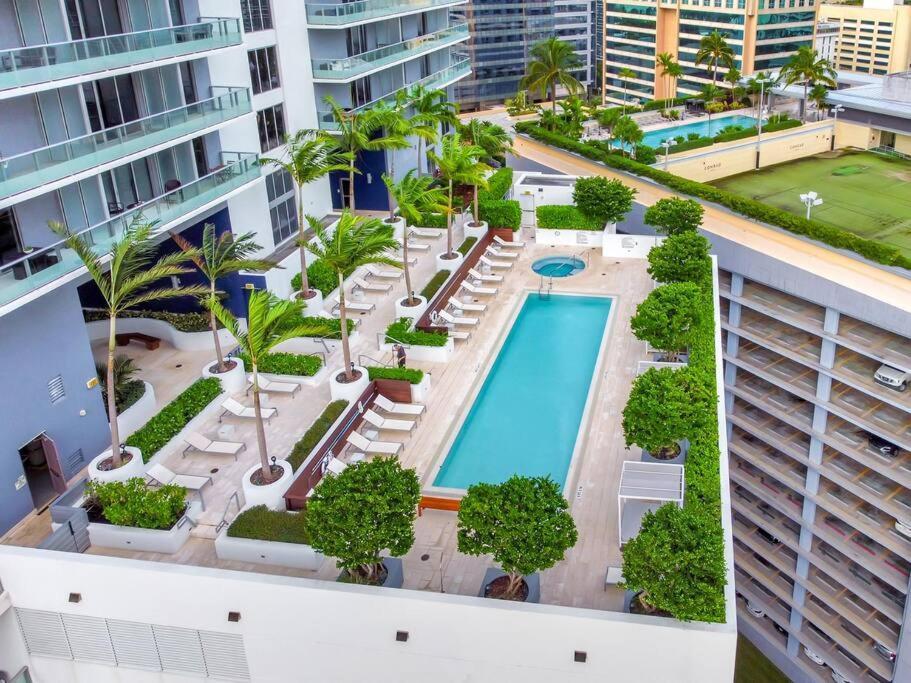 Lovely Upscale Condo Gorgeous View 2Bd 2Bath In Brickell Маямі Екстер'єр фото